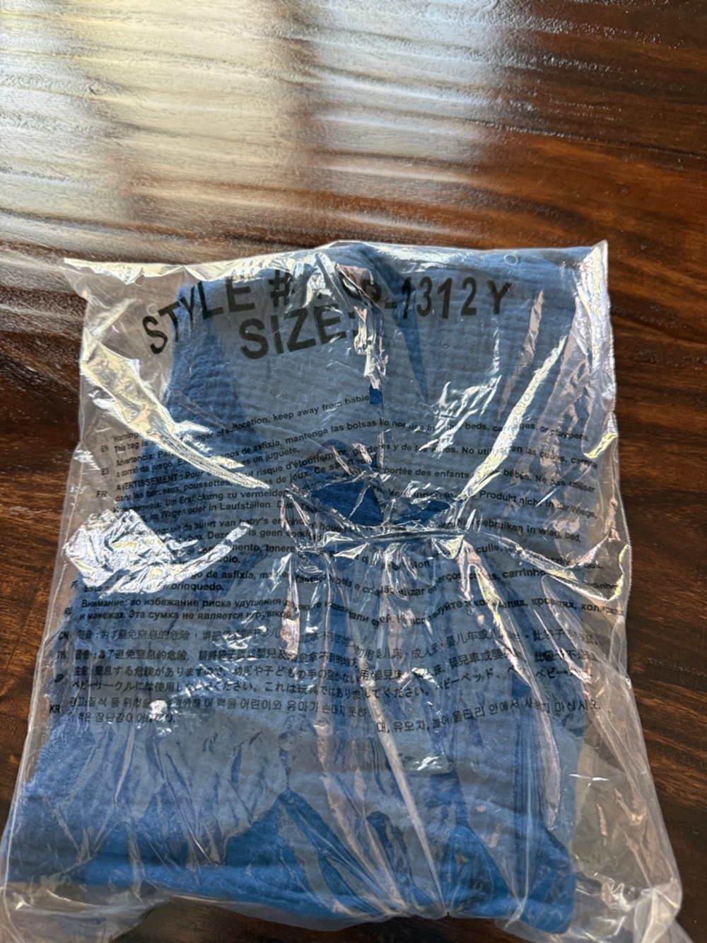 Zenana Outfitters Royal Blue Gauze Drawstring Shorts NWOT - Picture 6 of 6